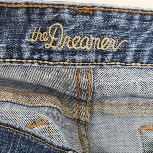 Old Navy Jeans Women's 10 (32x29) Blue The Dreamer Bootcut Mid Rise See Pics - Picture 2 of 10